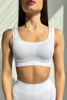 Топ в рубчик на широких бретелях InSecret Top Basic Ribbed  — купити в InSecret.ua