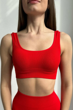 Топ в рубчик на широких бретелях InSecret Top Basic Ribbed  — купити в InSecret.ua