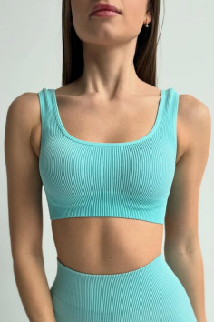 Топ в рубчик на широких бретелях InSecret Top Basic Ribbed  — купити в InSecret.ua