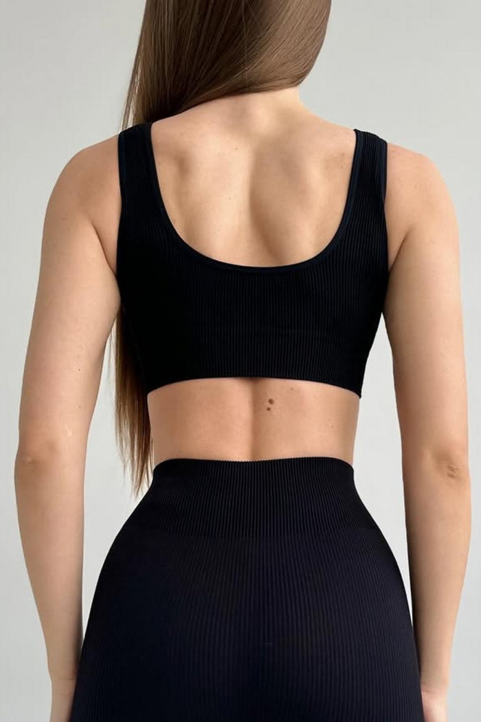 Топ в рубчик на широких бретелях InSecret Top Basic Ribbed | InSecret.ua