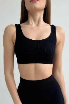 Топ в рубчик на широких бретелях InSecret Top Ribbed | InSecret.ua 2