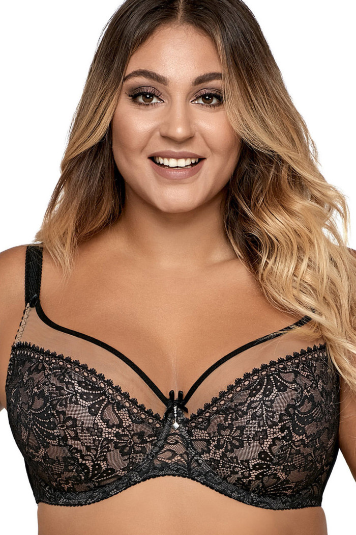 Бюстгальтер с мягкой чашкой Ava 1396 Crystal Black | InSecret.ua