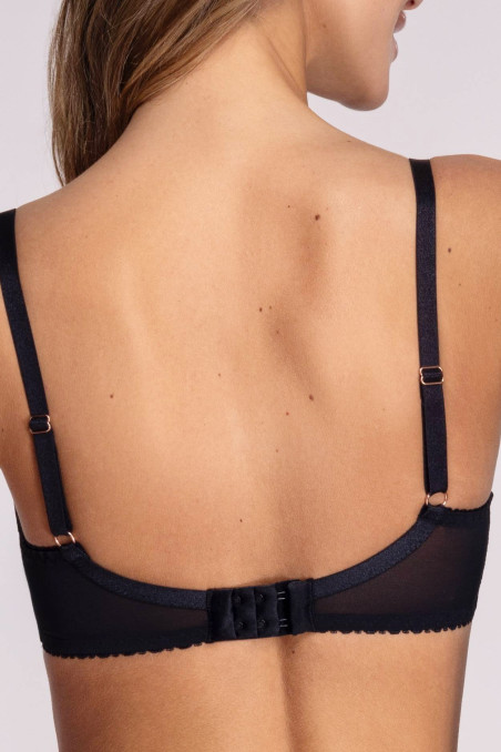 Бюстгальтер з м'якою чашкою Ava 1396 Crystal Black  — купити в InSecret.ua