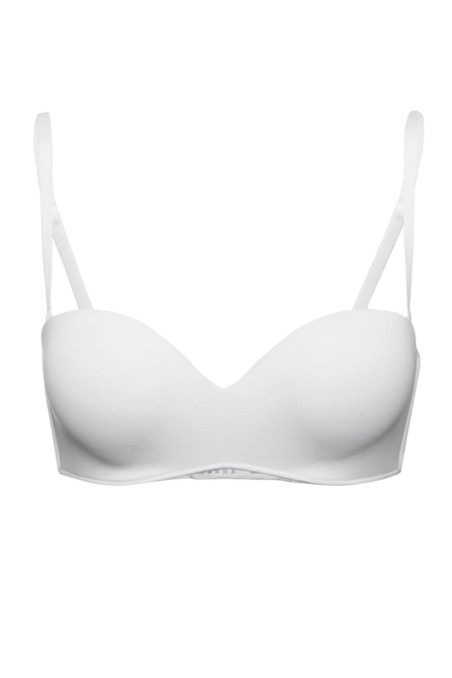 Бюстгальтер гладкий с двойным Push-Up без косточек Luna L1511A Magnolia | InSecret.ua