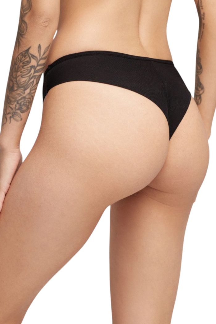 Трусики-стрінг із мікросітки Luna L5167BR-M Torres — купити в InSecret.ua