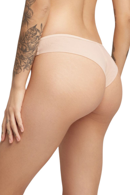 Трусики-стрінг із мікросітки Luna L5167BR-M Torres  — купити в InSecret.ua