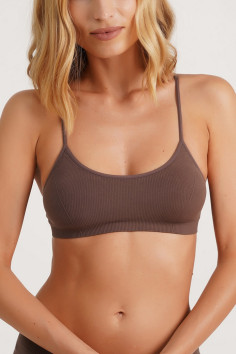 Топ безшовний в рубчик GIULIA CAMI TOP RIB  — купити в InSecret.ua