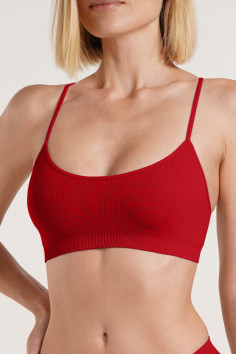 Топ безшовний в рубчик GIULIA CAMI TOP RIB  — купити в InSecret.ua