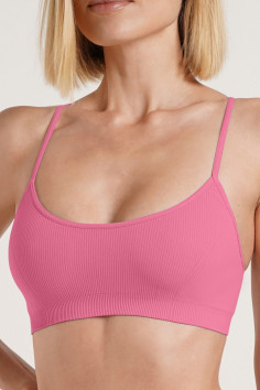 Топ безшовний в рубчик GIULIA CAMI TOP RIB  — купити в InSecret.ua