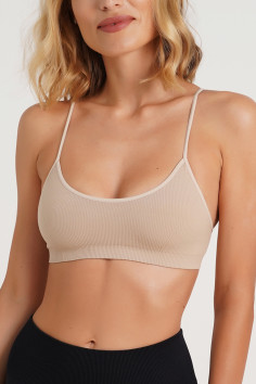 Топ безшовний в рубчик GIULIA CAMI TOP RIB  — купити в InSecret.ua