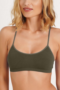 Топ безшовний в рубчик GIULIA CAMI TOP RIB  — купити в InSecret.ua