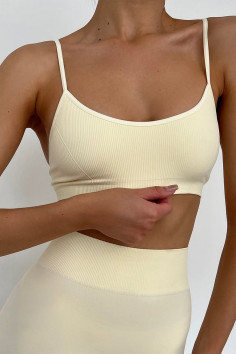 Топ безшовний в рубчик GIULIA CAMI TOP RIB  — купити в InSecret.ua