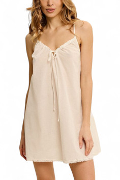 Сорочка нічна жіноча із тонкої бавовни Luna LP-040 Mila  — купити в InSecret.ua