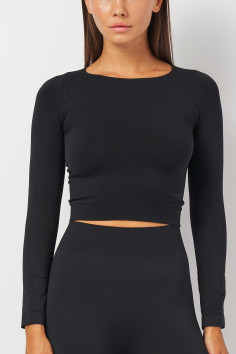 Топ бесшовный с длинными рукавами Giulia CROP TOP | InSecret.ua