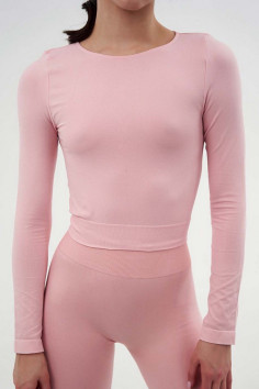 Топ бесшовный с длинными рукавами Giulia CROP TOP | InSecret.ua