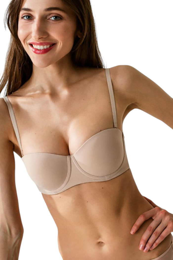 Бюстгальтер-балконет гладкий з Push-Up Luna L1512A0 Sandro — купити в InSecret.ua