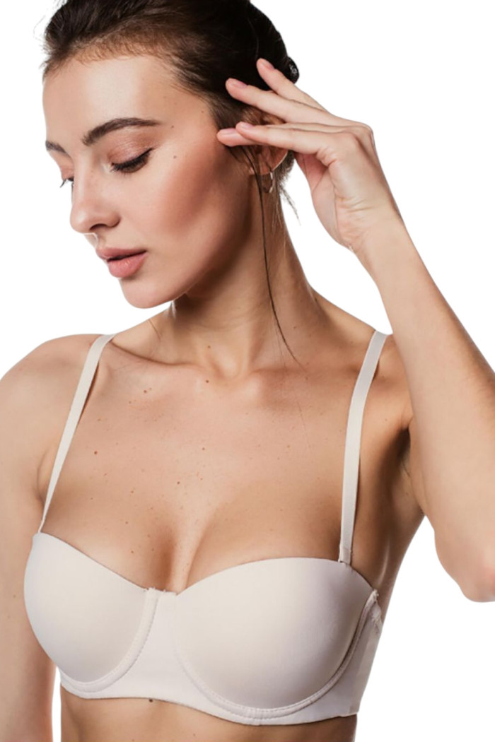 Бюстгальтер-балконет гладкий с Push-Up Luna L1512A0 Sandro | InSecret.ua