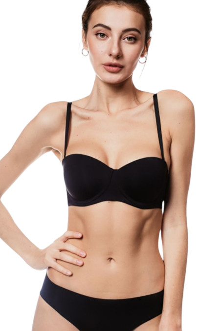 Бюстгальтер-балконет гладкий с Push-Up Luna L1512A0 Sandro | InSecret.ua