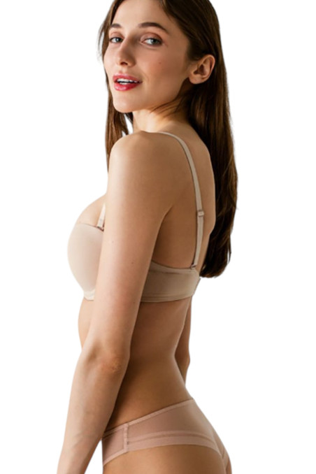 Бюстгальтер-балконет гладкий з Push-Up Luna L1512A0 Sandro — купити в InSecret.ua