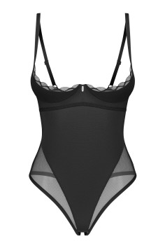 Боди женское открытое с вырезами Obsessive Stelisa | InSecret.ua 2