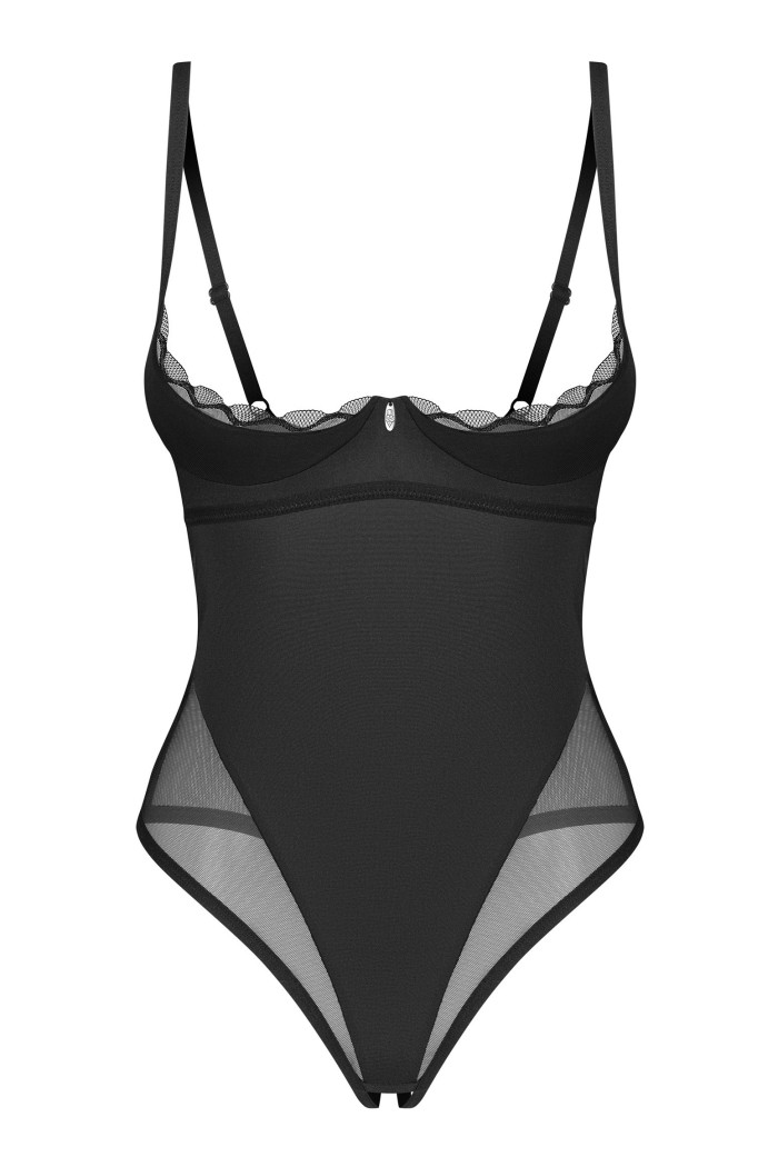 Боди женское открытое с вырезами Obsessive Stelisa | InSecret.ua