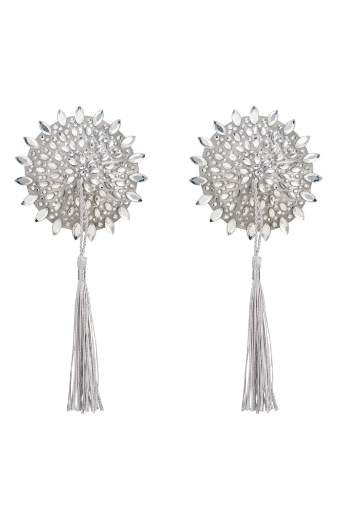 Накладки на груди з кристалами Obsessive Mistiqua  — купити в InSecret.ua