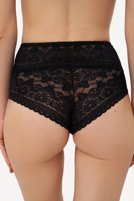 Трусики-бразиліана мереживні максі Luna L5176Br Agnesa  — купити в InSecret.ua