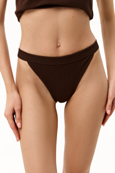 Трусики-стринг хлопковые в рубчик Luna L5157BR-M Rubus | InSecret.ua 2