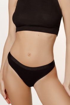 Трусики женские хлопковые в рубчик Luna L5146BR Alta | InSecret.ua 2
