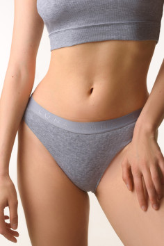 Трусики женские хлопковые в рубчик Luna L5146BR Alta | InSecret.ua