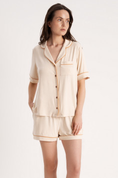 Комплект жіночий для дому - топ і шорти Luna LP-045 Esti  — купити в InSecret.ua 2