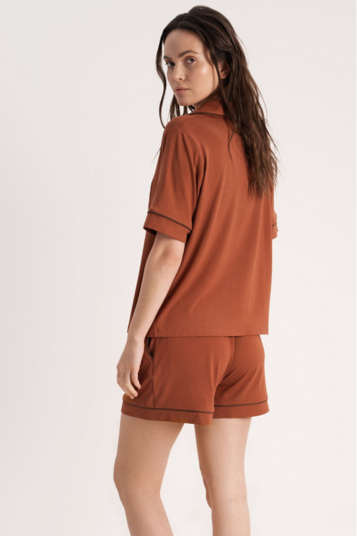 Комплект жіночий для дому - топ і шорти Luna LP-045 Esti  — купити в InSecret.ua