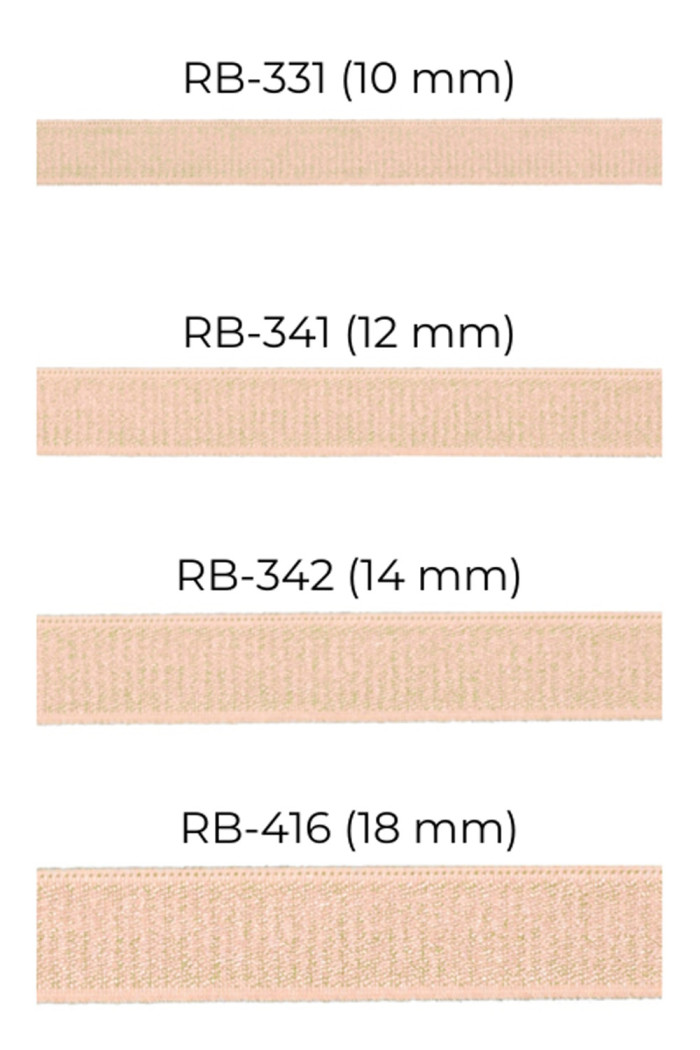 Бретельки тканевые для бюстгальтера классические гладкие Julimex RB Classic | InSecret.ua