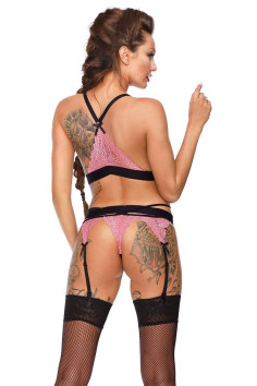 Комплект белья с поясом для чулок Excellent Beauty L-148 | InSecret.ua 2