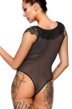 Боді жіноче прозоре Excellent Beauty B-231  — купити в InSecret.ua 2