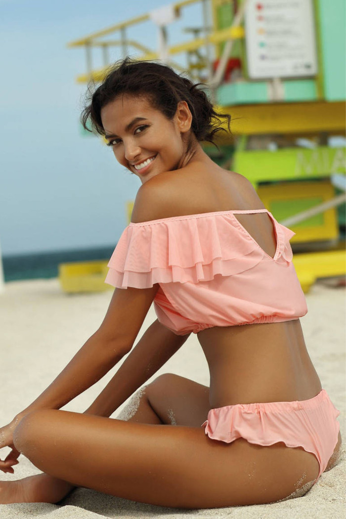 Комплект с прозрачным топом и трусиками Excellent Beauty L-165 | InSecret.ua