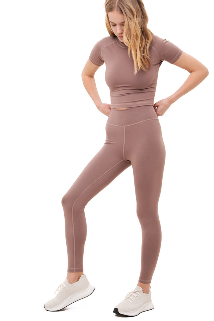 Легинсы женские спортивные с широким поясом Luna LS012b Fara | InSecret.ua