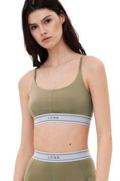 Топ спортивный с тонкими бретелями Luna LS022t Holly | InSecret.ua