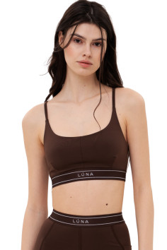 Топ спортивный с тонкими бретелями Luna LS022t Holly | InSecret.ua