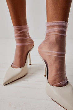 Носки-тюль микросетка свободные Aura.Via NW1705 | InSecret.ua