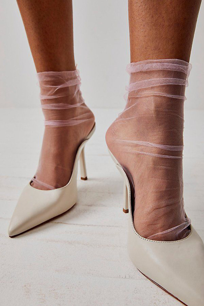 Носки-тюль микросетка свободные Aura.Via NW1705 | InSecret.ua