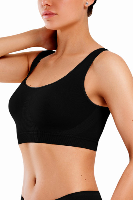 Топ-бюстгальтер безшовний на широких бретелях Giulia Tank Top Shine Edge  — купити в InSecret.ua