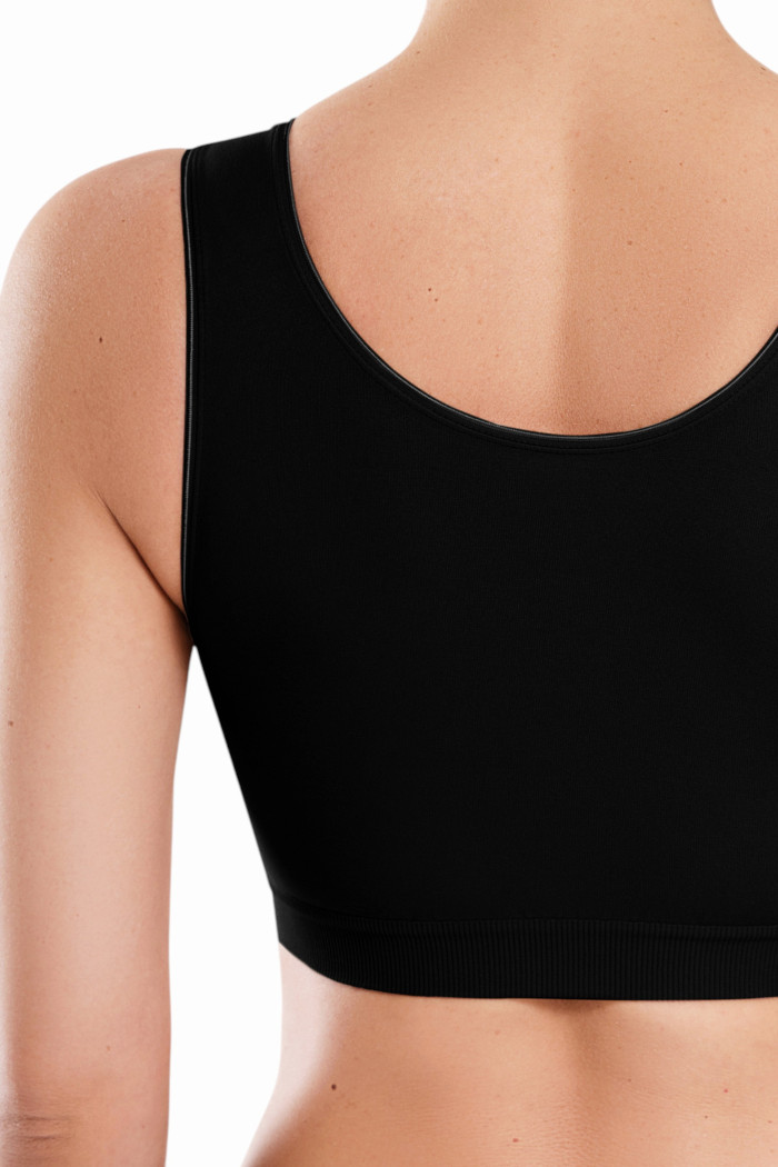 Топ-бюстгальтер бесшовный на широких бретелях Giulia Tank Top Shine Edge | InSecret.ua