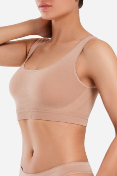 Топ-бюстгальтер безшовний на широких бретелях Giulia Tank Top Shine Edge  — купити в InSecret.ua