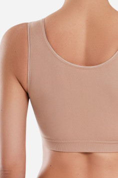 Топ-бюстгальтер безшовний на широких бретелях Giulia Tank Top Shine Edge  — купити в InSecret.ua 2