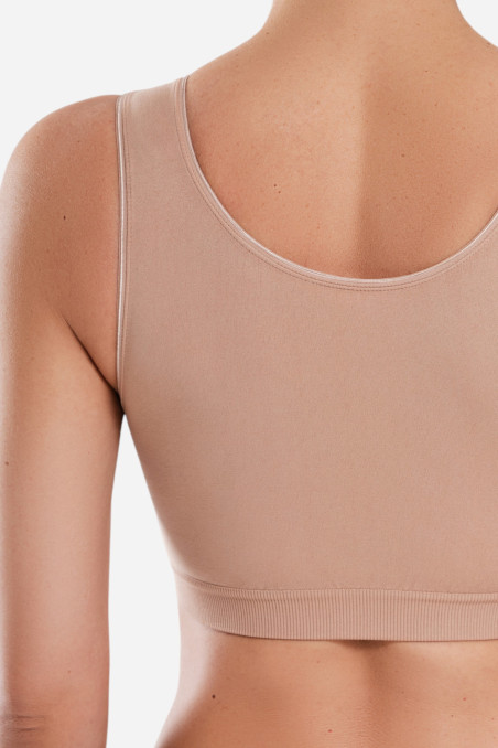 Топ-бюстгальтер бесшовный на широких бретелях Giulia Tank Top Shine Edge | InSecret.ua