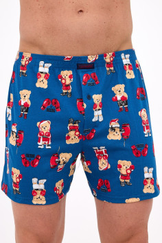 Труси-боксери великого розміру з принтом Бокс Cornette Classic 011/179  — купити в InSecret.ua