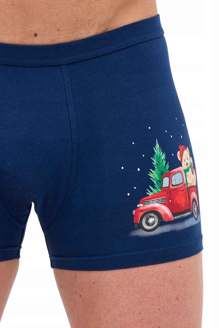 Труси-боксери чоловічі новорічні Cornette 007/79 Gift  — купити в InSecret.ua