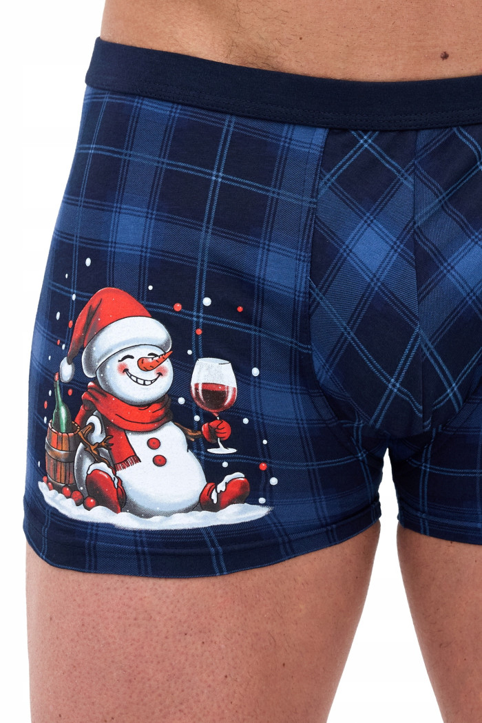 Труси-боксери чоловічі новорічні Cornette 007/80 Toast  — купити в InSecret.ua