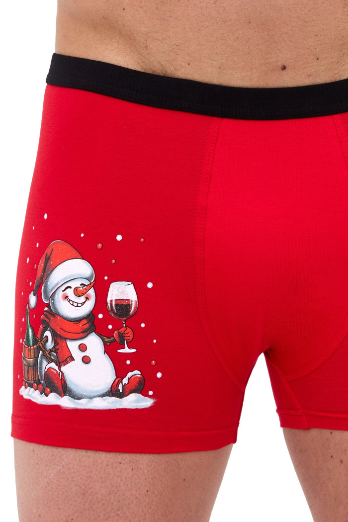 Труси-боксери чоловічі новорічні Cornette 007/81 Toast 2  — купити в InSecret.ua